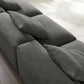 Modway Solace 3-Piece Modular Upholstered Fabric Sofa FredCo