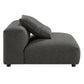 Modway Solace 3-Piece Modular Upholstered Fabric Sofa FredCo