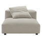Modway Solace 4-Piece Modular Upholstered Fabric Sectional Sofa FredCo