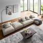 Modway Solace 4-Piece Modular Upholstered Fabric Sectional Sofa With Ottoman FredCo
