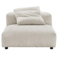 Modway Solace Modular Corduroy Upholstered Armless Chair FredCo