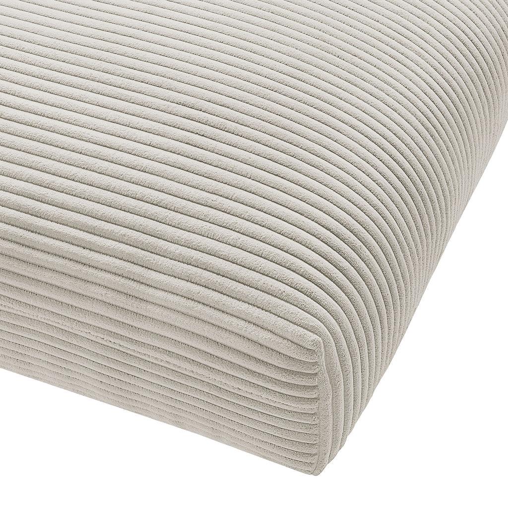 Modway Solace Modular Corduroy Upholstered Ottoman FredCo