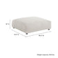 Modway Solace Modular Corduroy Upholstered Ottoman FredCo