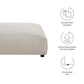 Modway Solace Modular Corduroy Upholstered Ottoman FredCo