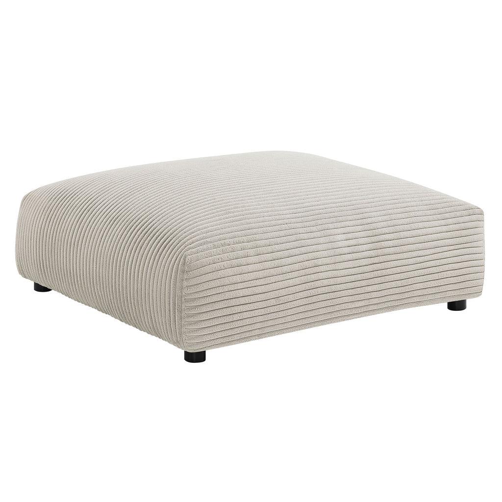 Modway Solace Modular Corduroy Upholstered Ottoman FredCo