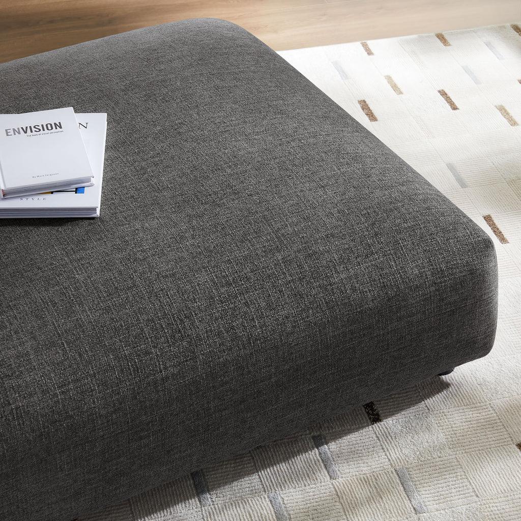 Modway Solace Modular Upholstered Fabric Ottoman FredCo