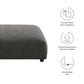 Modway Solace Modular Upholstered Fabric Ottoman FredCo