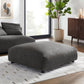 Modway Solace Modular Upholstered Fabric Ottoman FredCo