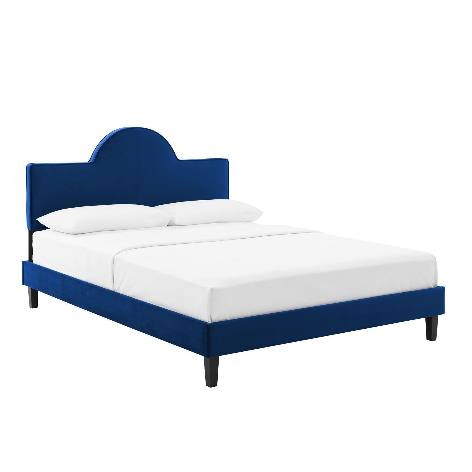 Modway Soleil Performance Velvet Full Bed FredCo