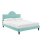 Modway Soleil Performance Velvet Full Bed FredCo