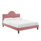 Modway Soleil Performance Velvet Full Bed FredCo