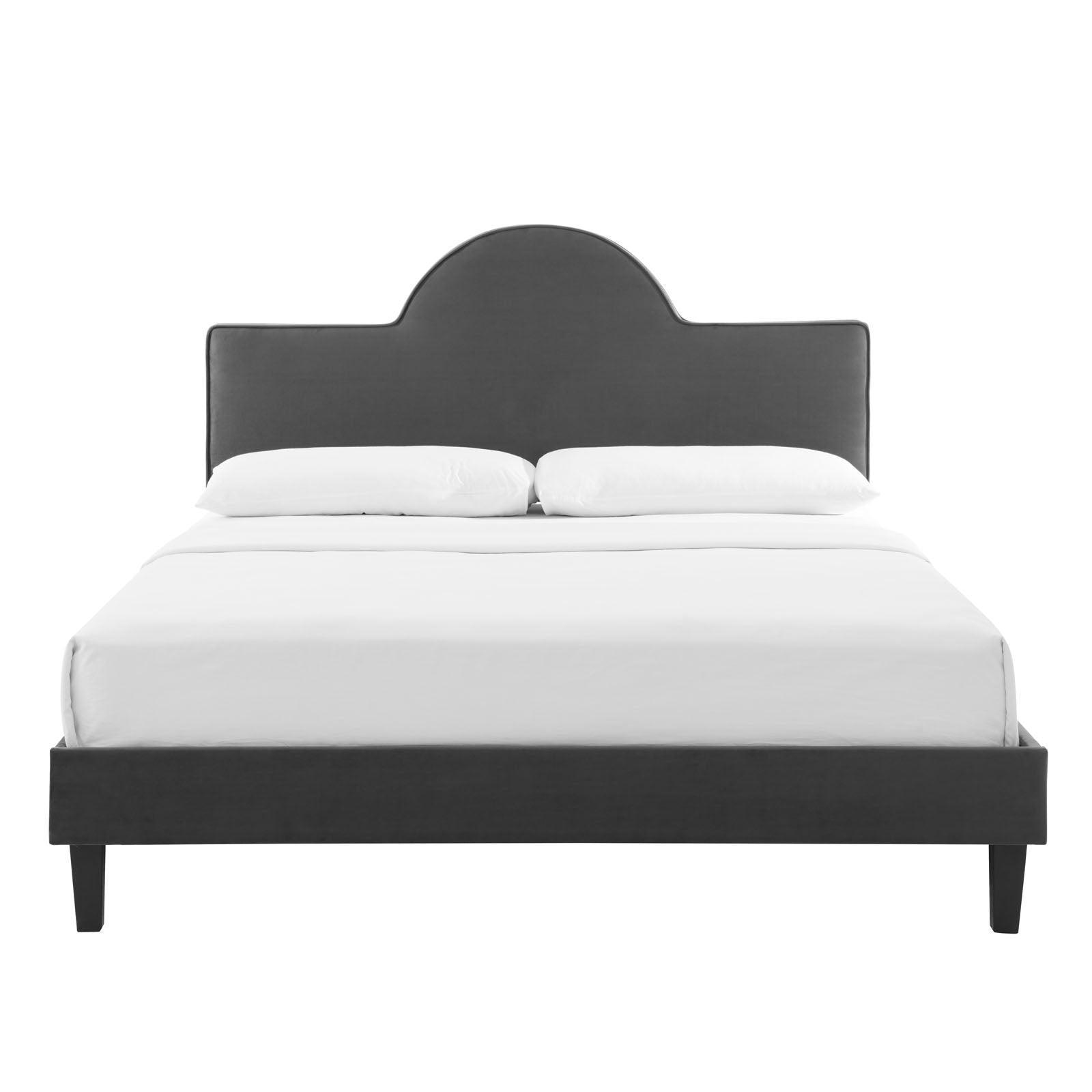 Modway Soleil Performance Velvet Full Bed FredCo