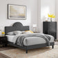 Modway Soleil Performance Velvet Full Bed FredCo