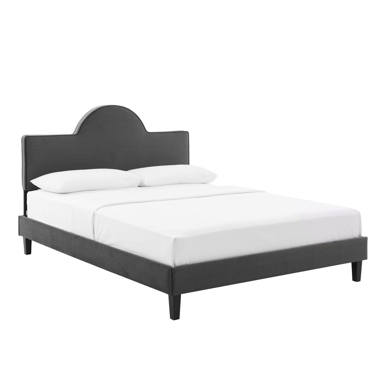 Modway Soleil Performance Velvet Full Bed FredCo