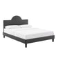 Modway Soleil Performance Velvet Full Bed FredCo