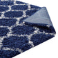 Modway Solvea Moroccan Trellis Shag Area Rug FredCo