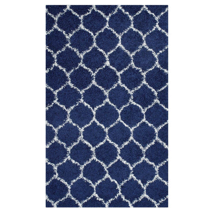 Modway Solvea Moroccan Trellis Shag Area Rug FredCo