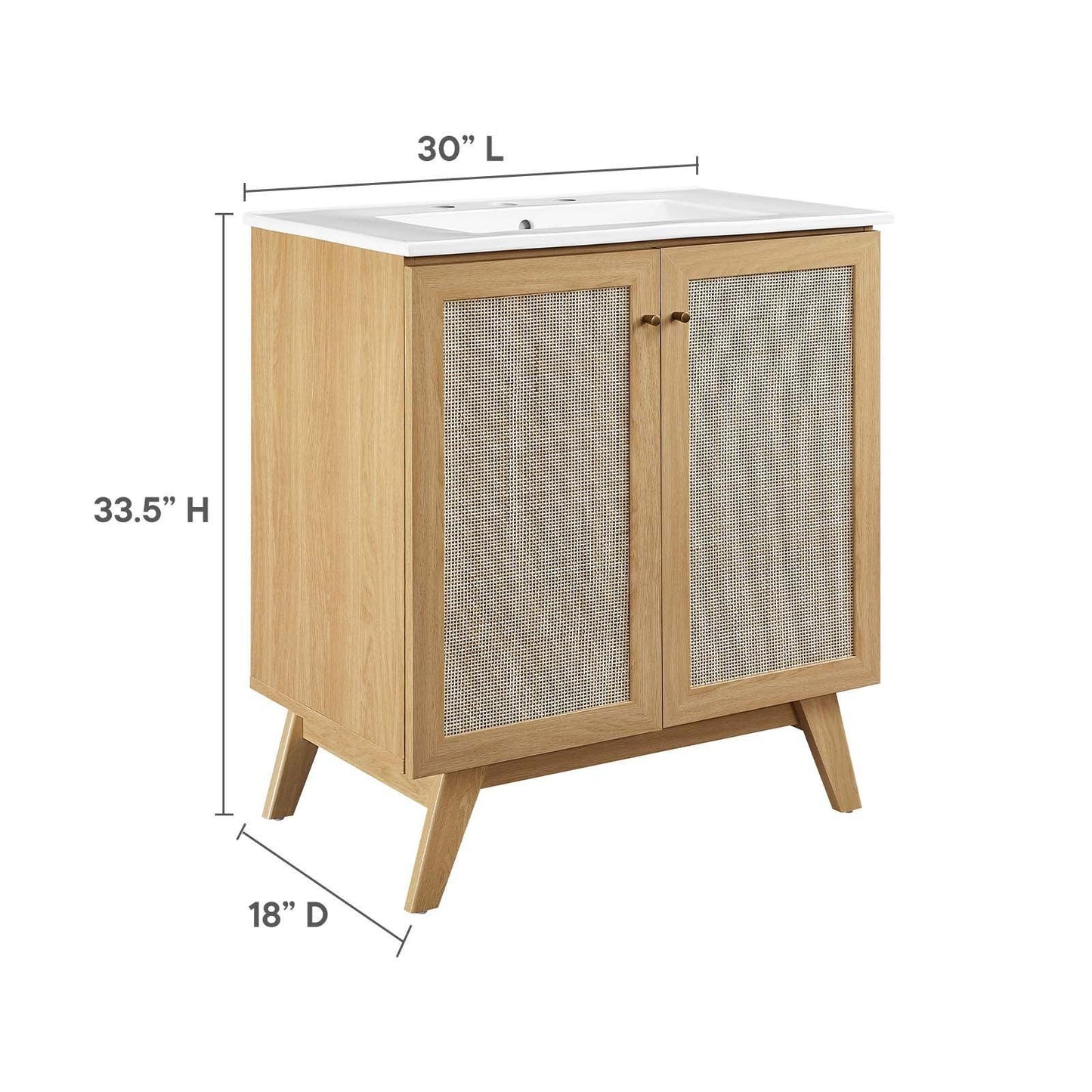 Modway Soma 30” Bathroom Vanity FredCo