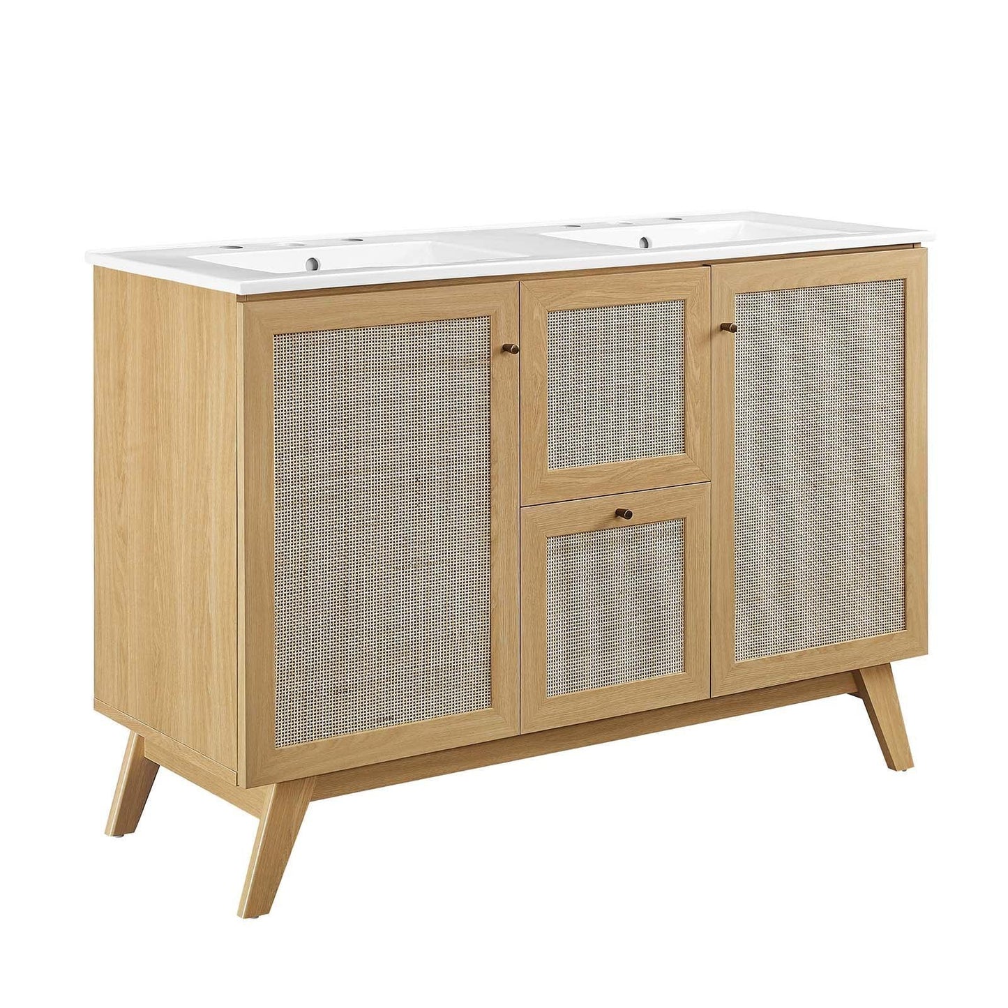 Modway Soma 48” Double Sink Bathroom Vanity FredCo