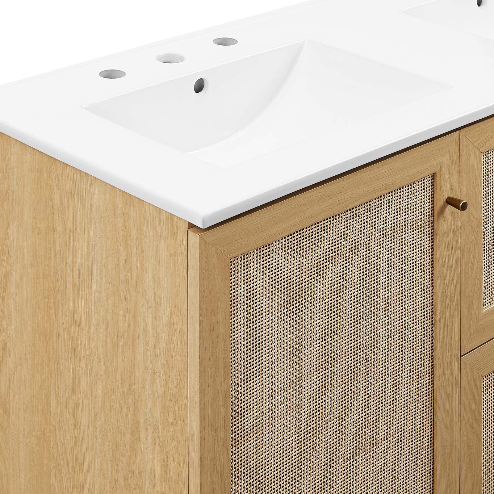 Modway Soma 48” Double Sink Bathroom Vanity FredCo