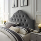 Modway Sovereign Full Diamond Tufted Performance Velvet Headboard FredCo