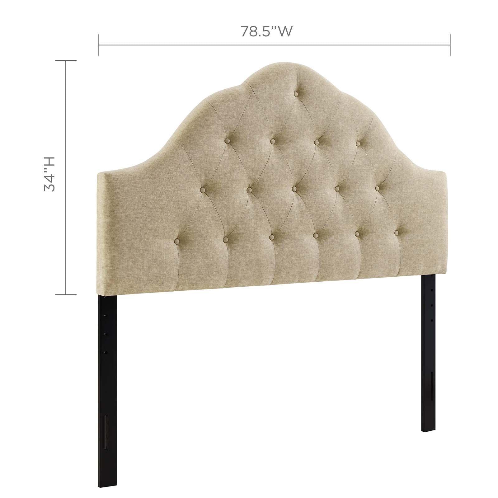 Modway Sovereign King Upholstered Fabric Headboard FredCo