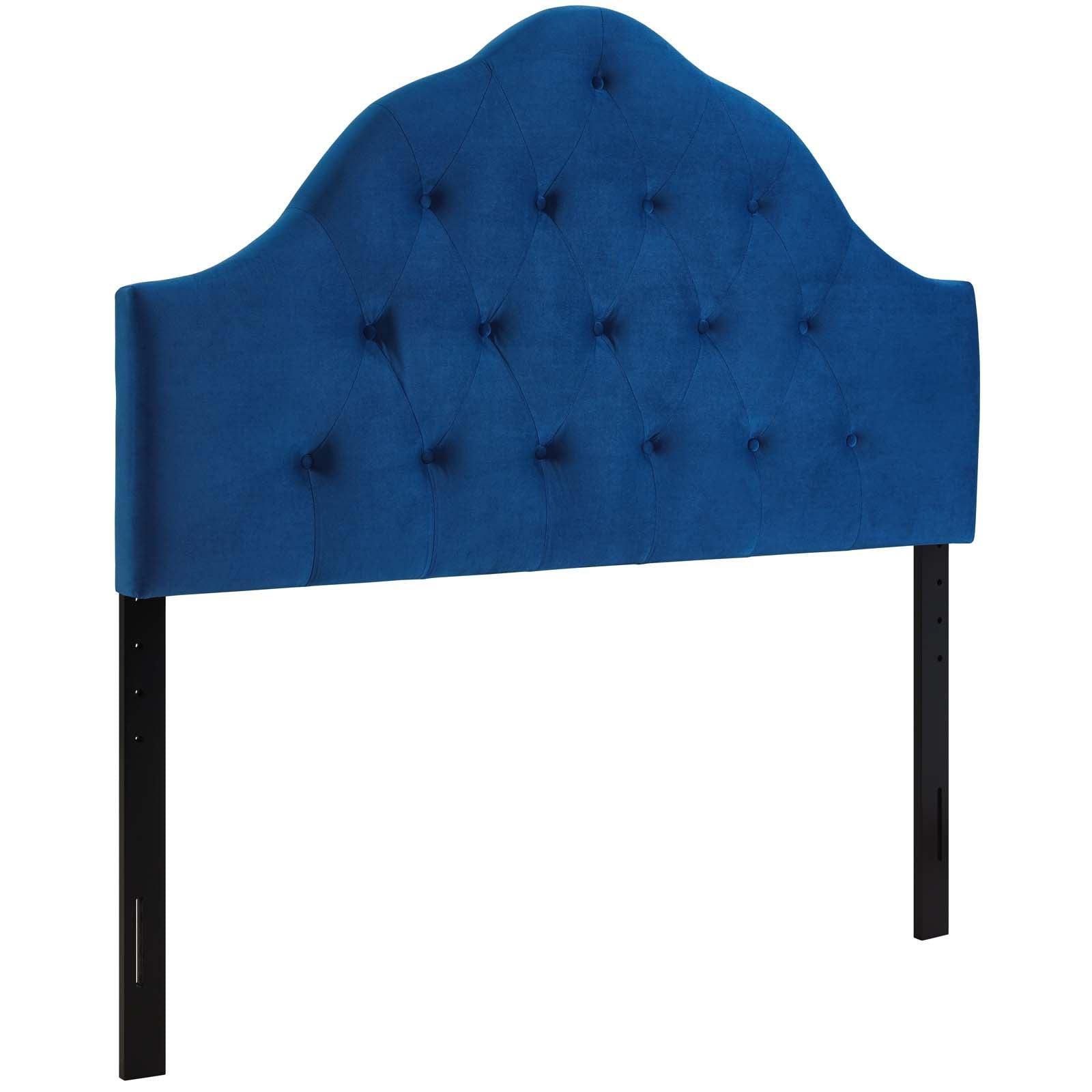 Modway Sovereign Queen Diamond Tufted Performance Velvet Headboard FredCo