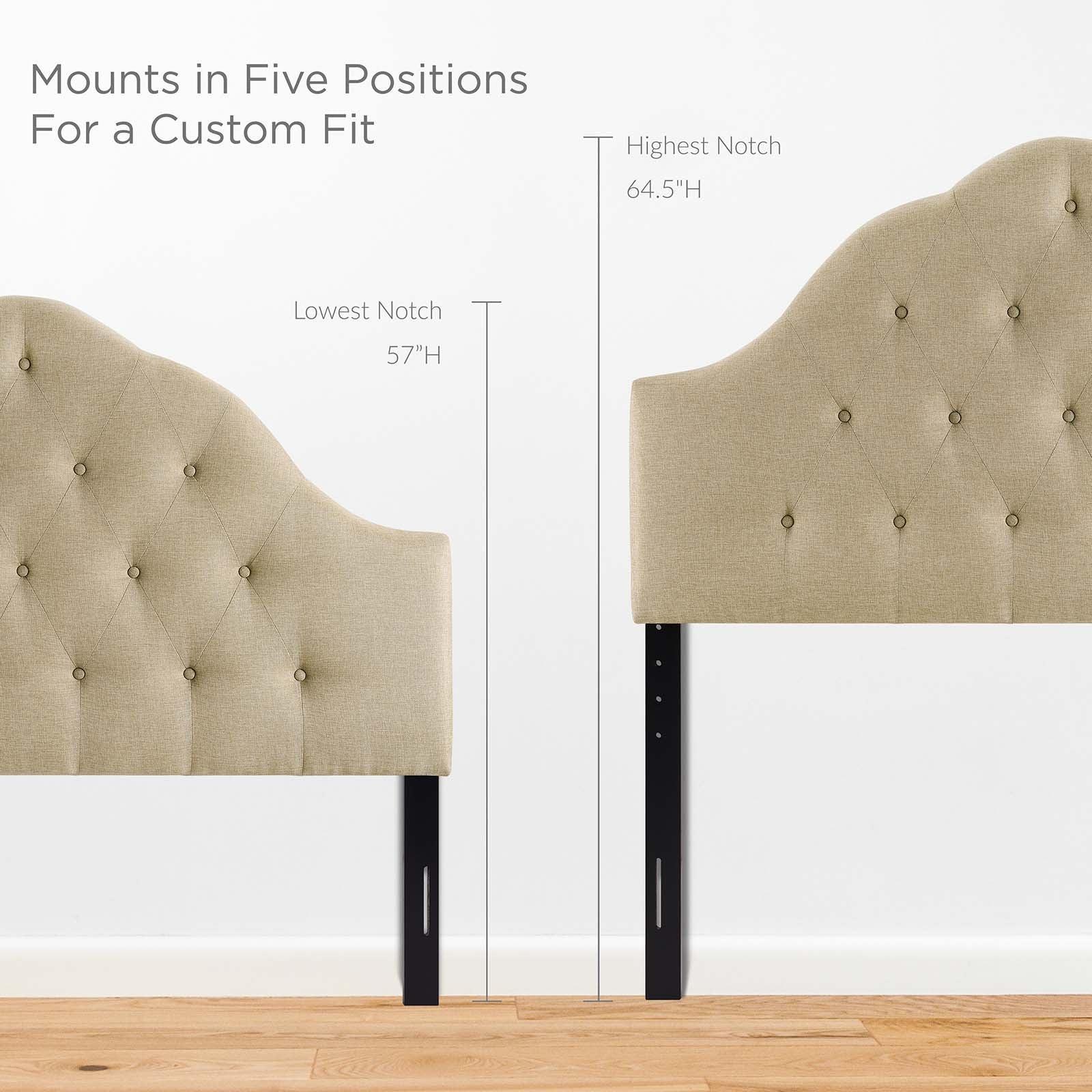 Modway Sovereign Queen Upholstered Fabric Headboard FredCo