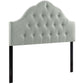 Modway Sovereign Queen Upholstered Fabric Headboard FredCo