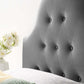 Modway Sovereign Twin Diamond Tufted Performance Velvet Headboard FredCo