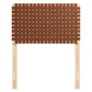 Modway Sparta Vegan Leather Weave Headboard FredCo