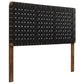Modway Sparta Vegan Leather Weave Headboard FredCo