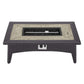 Modway Splendor 43.5" Rectangle Outdoor Patio Fire Pit Table FredCo