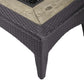 Modway Splendor 43.5" Rectangle Outdoor Patio Fire Pit Table FredCo