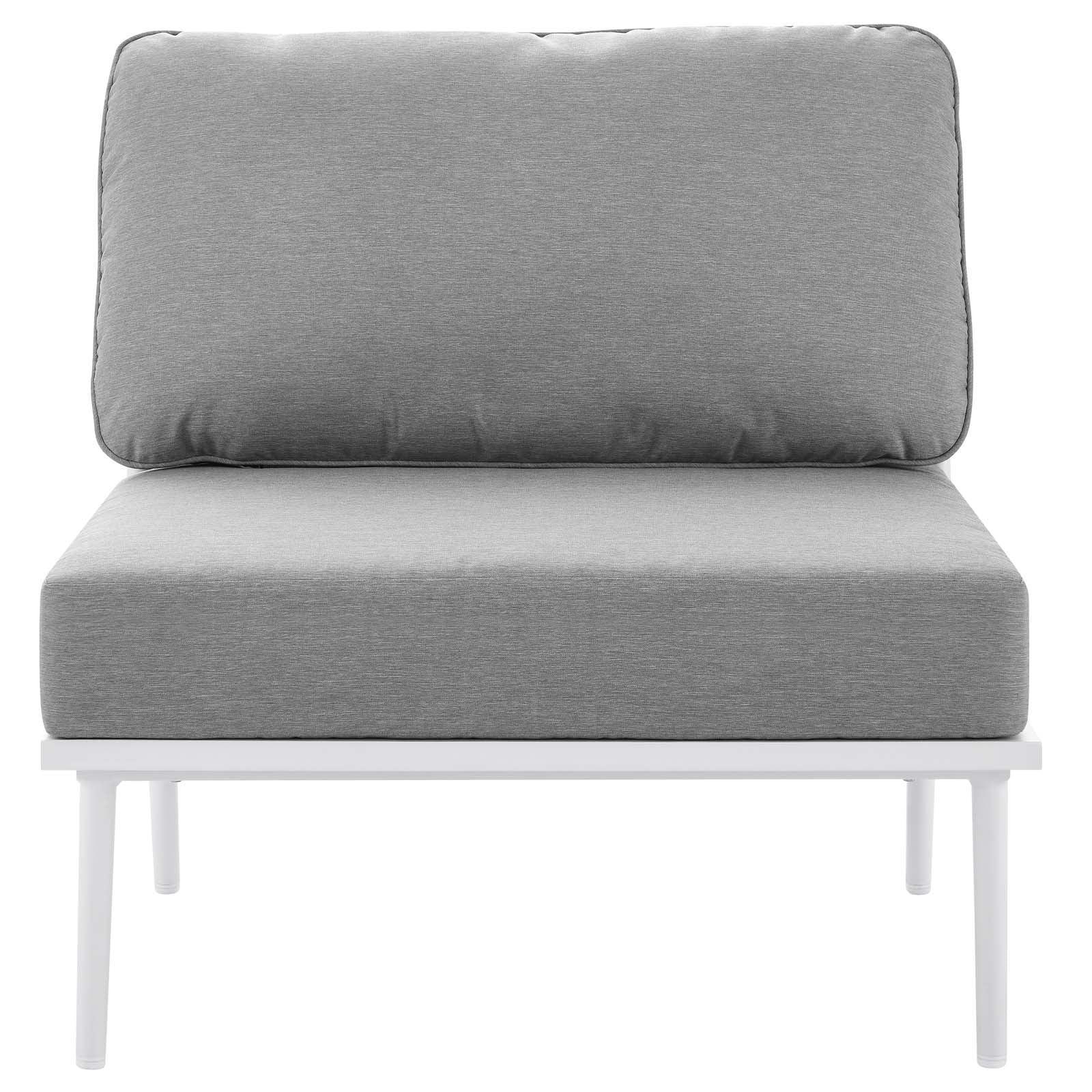 Modway Stance 3 Piece Outdoor Patio Aluminum Set FredCo