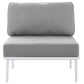Modway Stance 3 Piece Outdoor Patio Aluminum Set FredCo