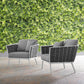 Modway Stance Armchair Outdoor Patio Aluminum Set of 2 FredCo