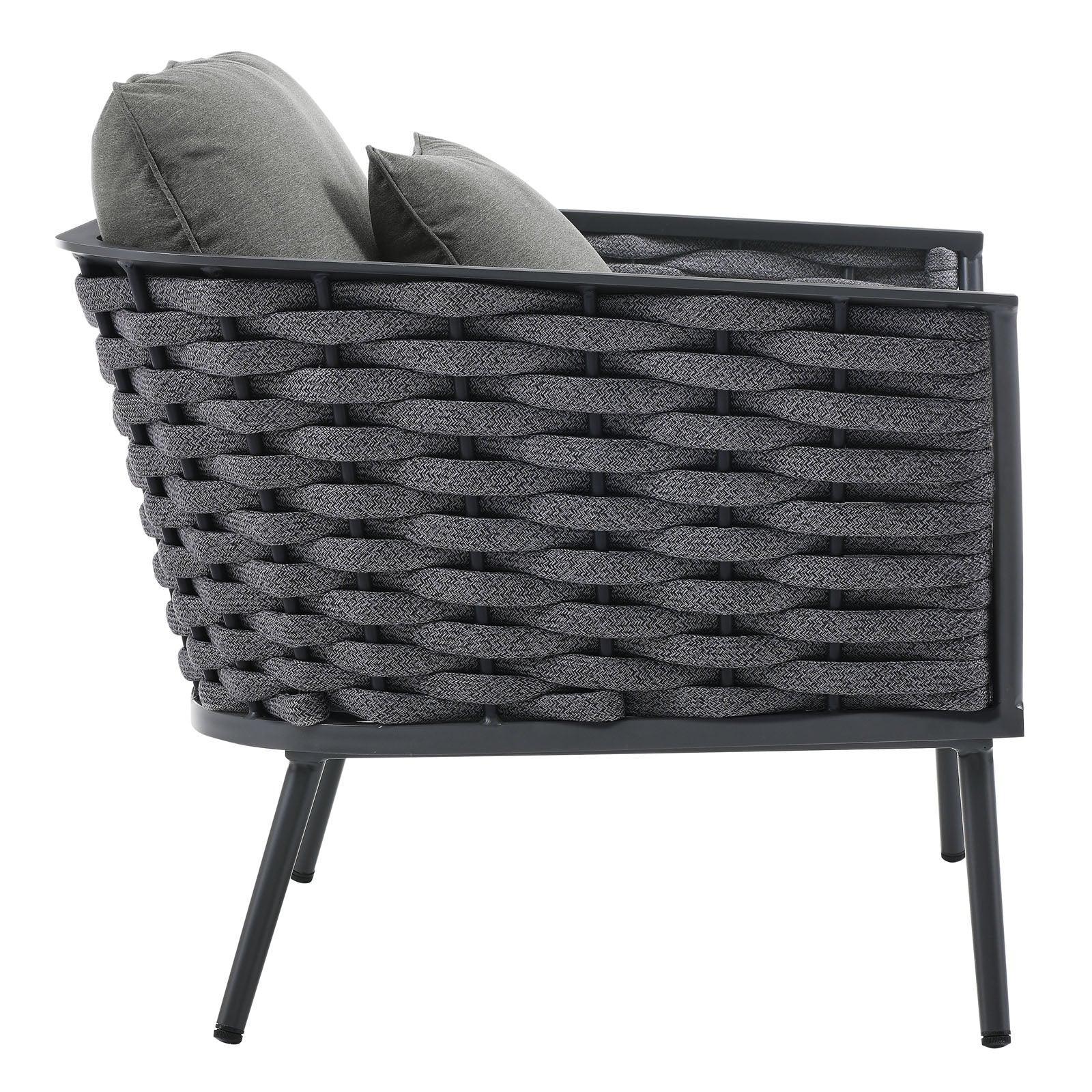 Modway Stance Outdoor Patio Aluminum Armchair FredCo