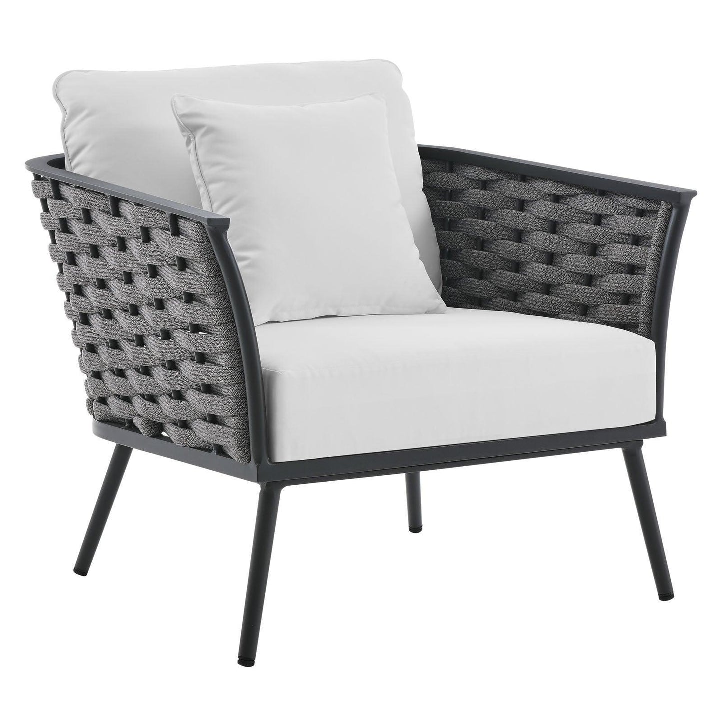 Modway Stance Outdoor Patio Aluminum Armchair FredCo