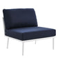 Modway Stance Outdoor Patio Aluminum Armless Chair FredCo