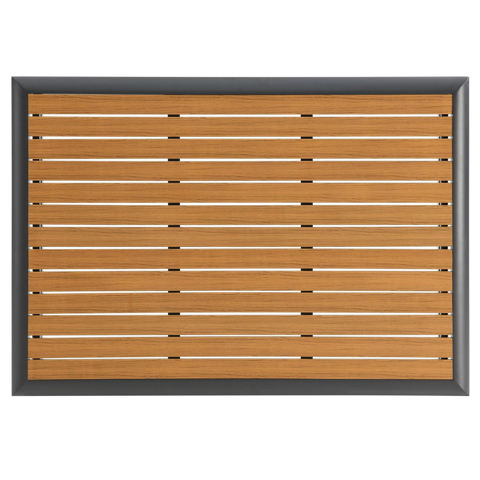 Modway Stance Outdoor Patio Aluminum Coffee Table FredCo