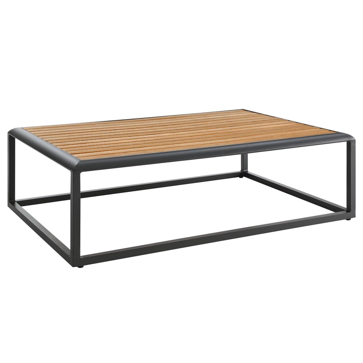 Modway Stance Outdoor Patio Aluminum Coffee Table FredCo