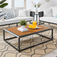 Modway Stance Outdoor Patio Aluminum Coffee Table FredCo