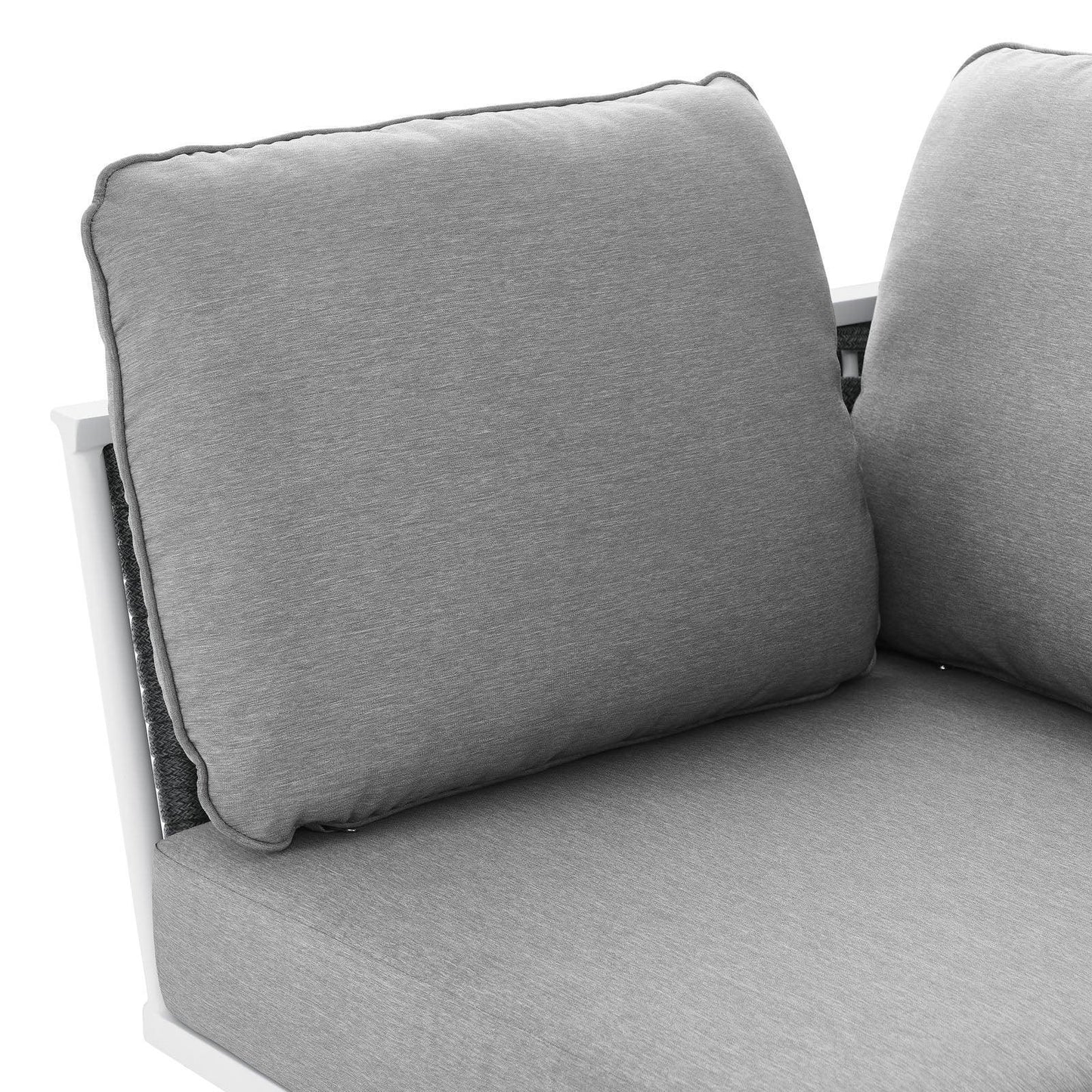Modway Stance Outdoor Patio Aluminum Corner Chair FredCo