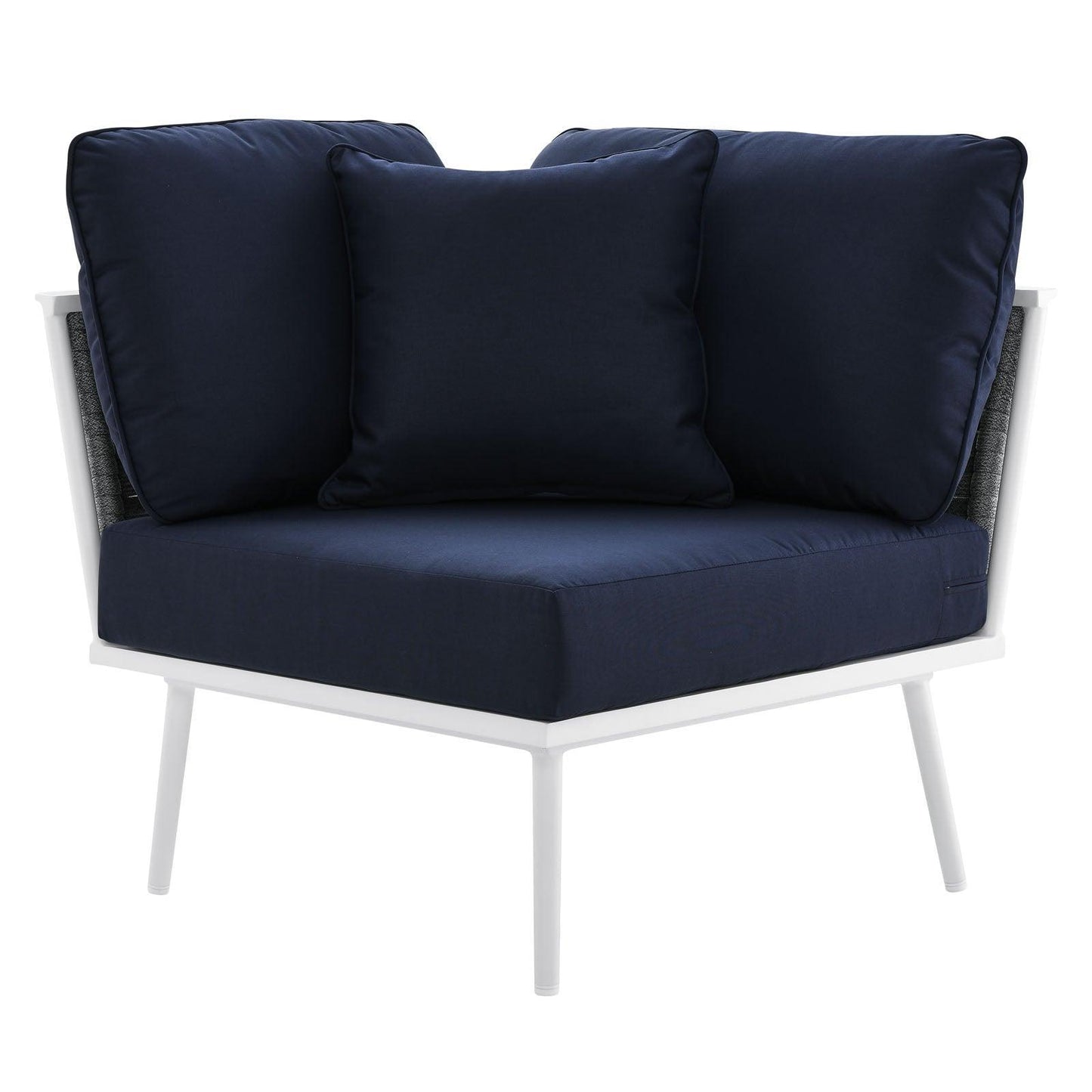 Modway Stance Outdoor Patio Aluminum Corner Chair FredCo