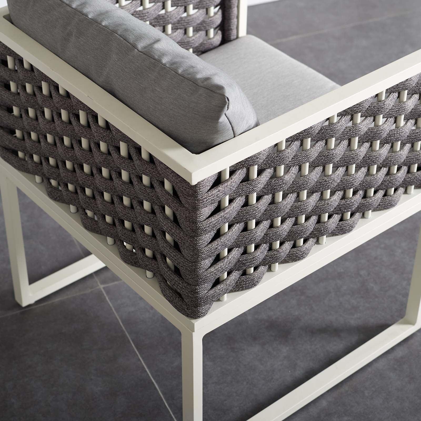 Modway Stance Outdoor Patio Aluminum Dining Armchair FredCo