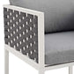 Modway Stance Outdoor Patio Aluminum Dining Armchair FredCo