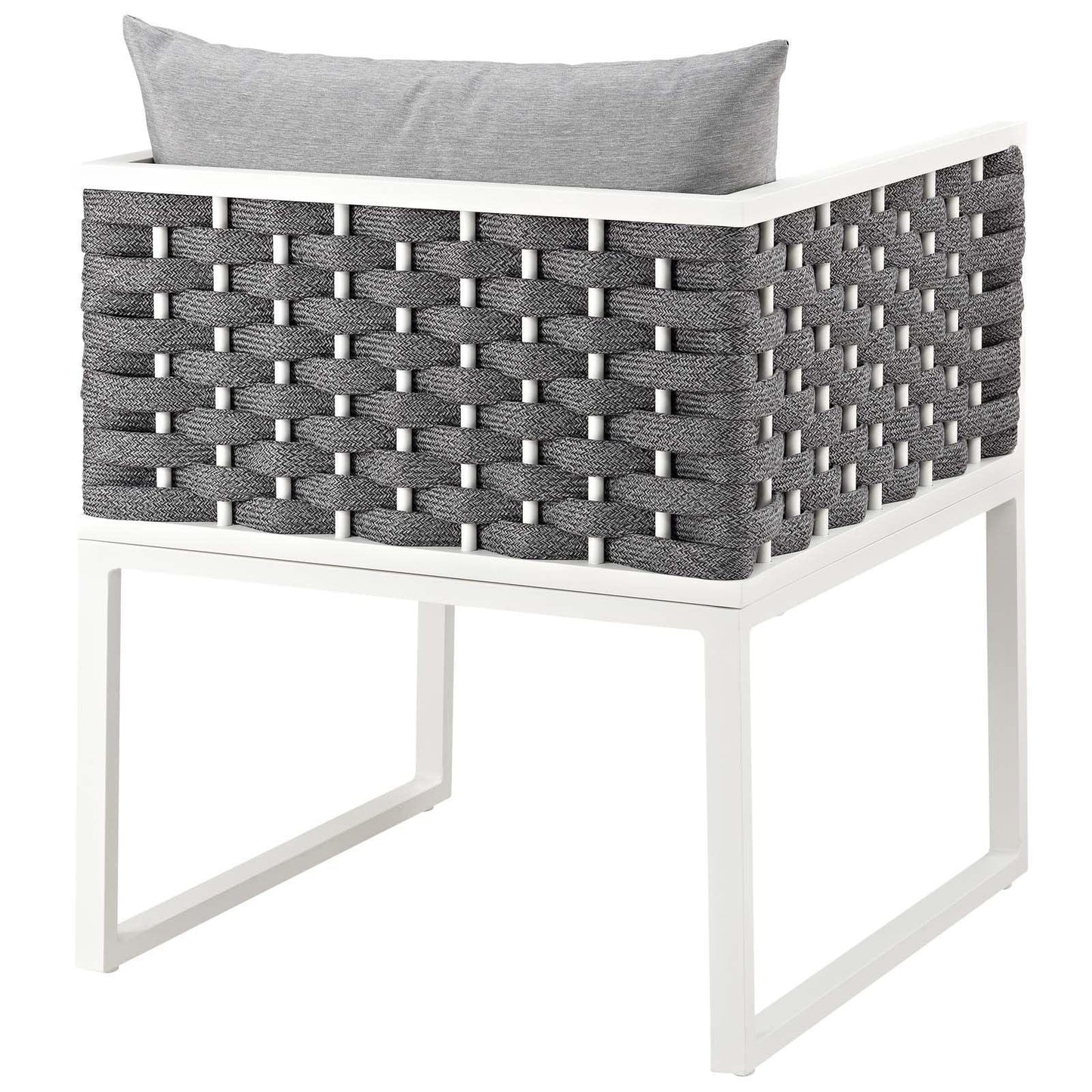 Modway Stance Outdoor Patio Aluminum Dining Armchair FredCo