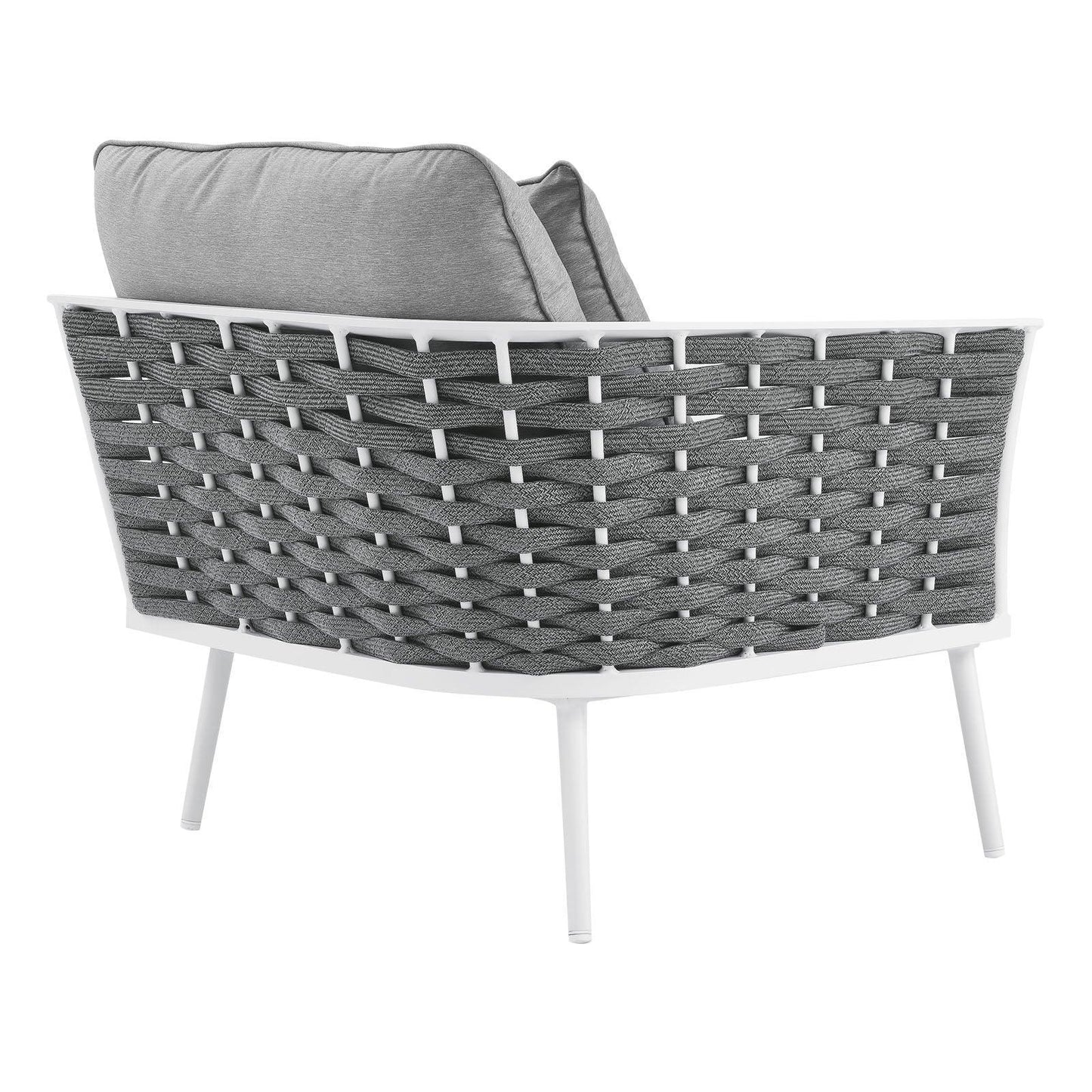 Modway Stance Outdoor Patio Aluminum Left-Facing Armchair FredCo