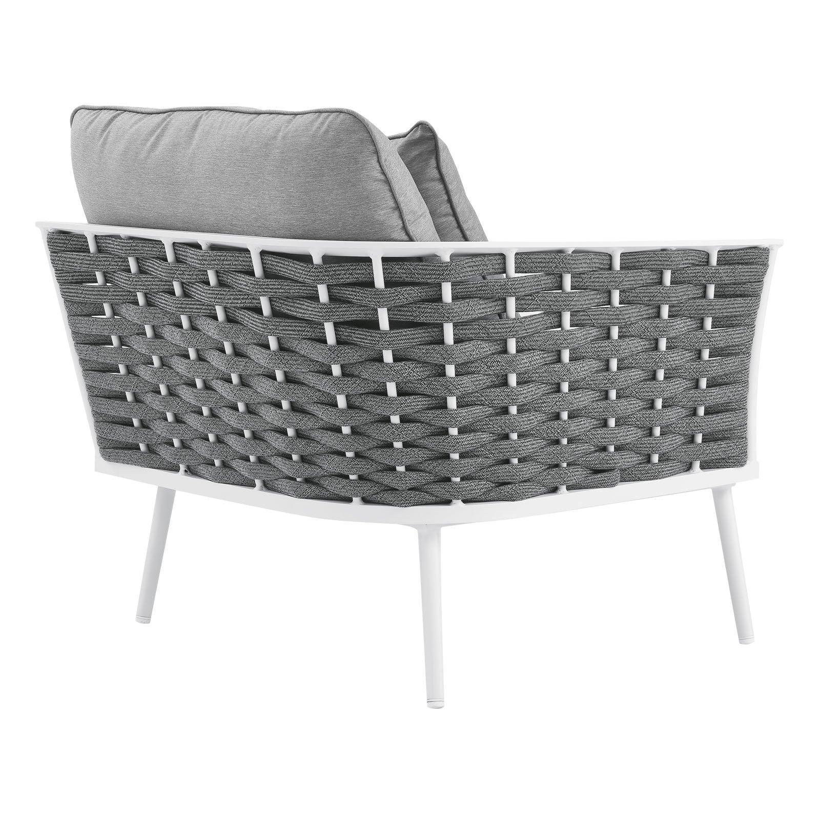 Modway Stance Outdoor Patio Aluminum Left-Facing Armchair FredCo